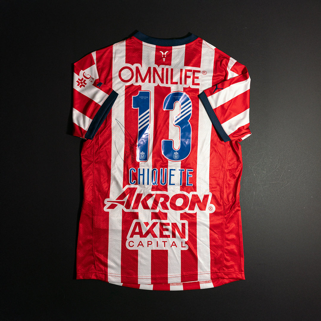 Jersey Firmado Chiquete - Chivas